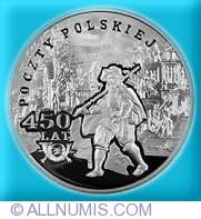 10 Zloti 2008 - Posta Poloneza - 450 ani