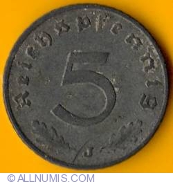 5 Reichspfennig 1941 J