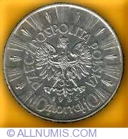 10 Zlotych 1935 - Jozef Pilsudski