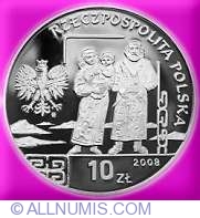Image #1 of 10 Zlotych 2008 - Bronislaw Pilsudski