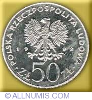 Image #1 of 50 Zlotych 1982 - Boleslaw III Wrymouth