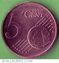 Image #1 of 5 Euro Cent 2009 J