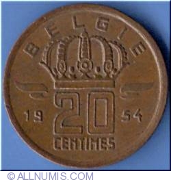 Image #1 of 20 Centime 1954 (Dutch)
