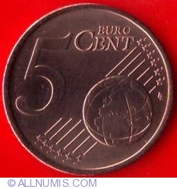 Image #2 of 5 Euro Cents 2009