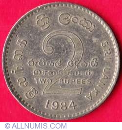 2 Rupees 1984