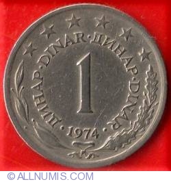 Image #2 of 1 Dinar 1974