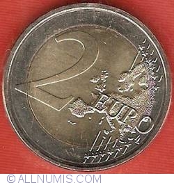 2 Euro 2012 D - 10 ani de existenţă a bancnotelor şi monedelor euro