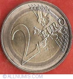 2 Euro 2012 J - 10 ani de existenţă a bancnotelor şi monedelor euro
