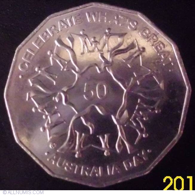 50 Cents 2010 Celebrate What S Great Australia Day