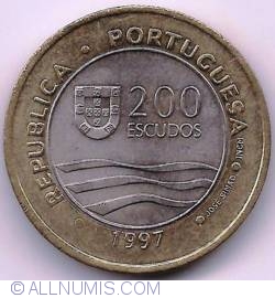 Image #1 of 200 Escudos 1997 - Lisbon World Expo '98
