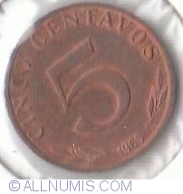Image #2 of 5 Centavos 1965