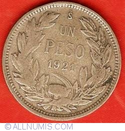 Image #2 of 1 Peso 1921