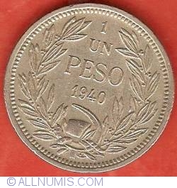 1 Peso 1940
