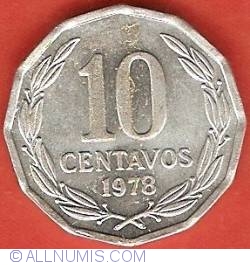 Image #2 of 10 Centavos 1978