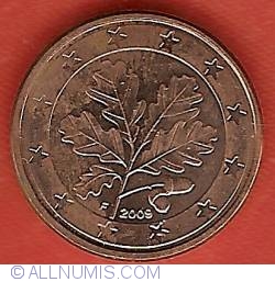 1 Euro Cent 2009 F