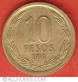 Image #2 of 10 Pesos 1990
