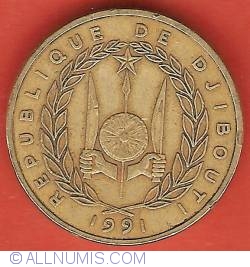Image #2 of 500 Francs 1991