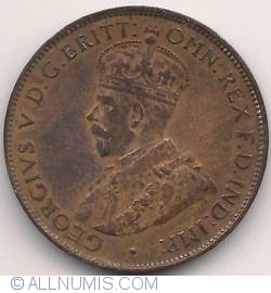 1/2 Penny 1934
