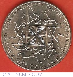 1 Dollar 1974 - Commonwealth Games