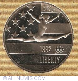 Image #2 of Half Dollar 1992 S - Jocurile Olimpice din 1992