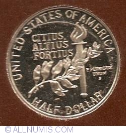 Image #1 of Half Dollar 1992 S - Jocurile Olimpice din 1992