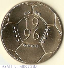 2 Pounds 1996 - 10th Anniversary of the European Championship of Football