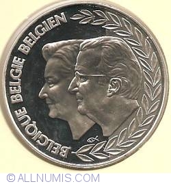 Image #1 of 250 Francs 1999 - King Albert II and Queen Paola