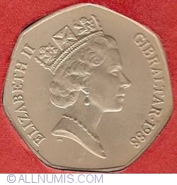 Image #1 of 50 Pence 1988 AB