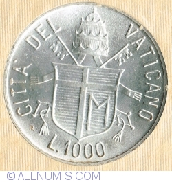 Image #2 of 1000 Lire 1984 (VI) - Year of Peace