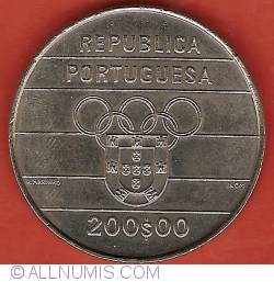 Image #1 of 200 Escudos 1992 - Olympics