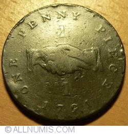 1 Penny 1791