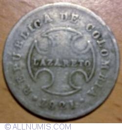 10 Centavos 1921 - Lazareto