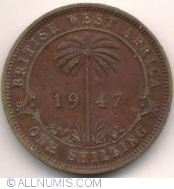 Image #2 of 1 Shilling 1947