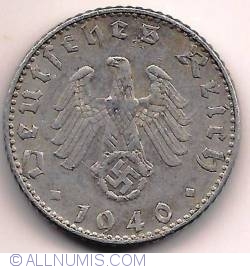 Image #2 of 50 Reichspfennig 1940 B