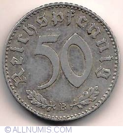 Image #1 of 50 Reichspfennig 1940 B