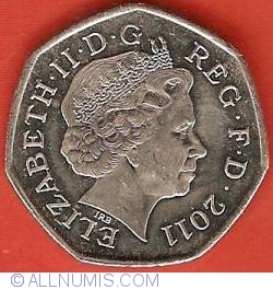 Image #2 of 50 Pence 2011 - 2012 London Olympics - Boxing