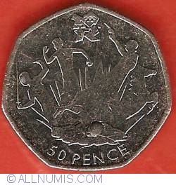 50 Pence 2011 - 2012 London Olympics - Modern Pentathlon