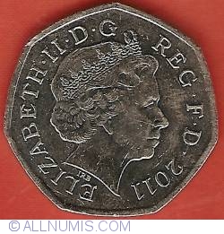 Image #2 of 50 Pence 2011 - 2012 Olympics - Equestrian