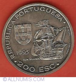 Image #1 of 200 Escudos 1995 - Albuquerque - Malacca