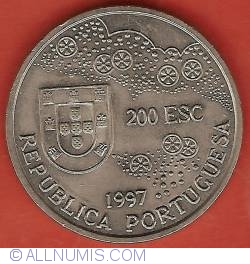200 Escudos 1997 - Luis Frois - History of Japan