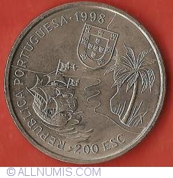 Image #1 of 200 Escudos 1998 - Discovery Of Africa - Natal