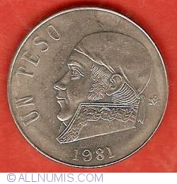 Image #2 of 1 Peso 1981 - Closed 8
