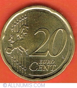 20 Euro Cent 2016 J