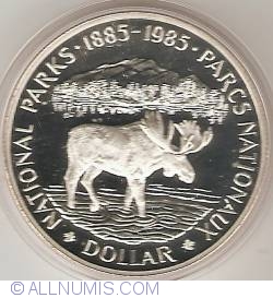 Image #2 of 1 Dolar 1985 - Parcuri Nationale