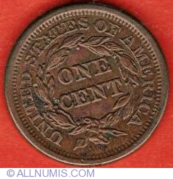 Braided Hair Cent 1851