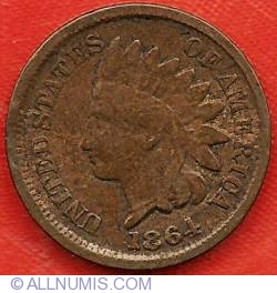 Image #1 of Indian Head Cent 1864