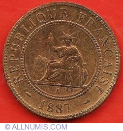 Image #1 of 1 Cent 1887