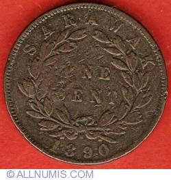 Image #2 of 1 Cent 1890 H