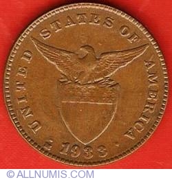 Image #1 of 1 Centavo 1933