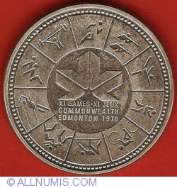 1 Dollar 1978 - XI, Commonwealth Games
